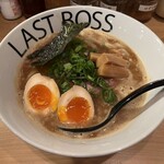 ラスト・ボス - ボスラーメン&味玉¥1210