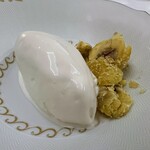 ペレグリーノ - 白トリュフのジェラートと丹波の栗