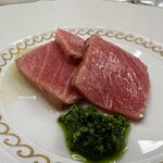 ペレグリーノ - 黒鮪、 フィノッキオ、サルサヴェルデ