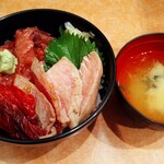 又こい家 - 希少丼（1,800円）③