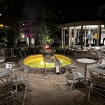 新羅館 - テラス席