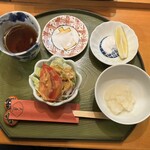 天藤 - 天ぷら用お塩と天汁用おろし