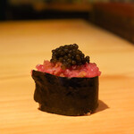 鮨 尚充 - とろたくキャビア