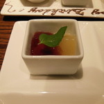 茶良ら - ザクロとラフランスのゼリー