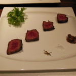 茶良ら - 黒毛和牛イチボのグリル