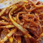 韓国広場 - さきいかキムチ。