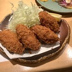 金井商店 - カキフライ1300円