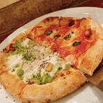 Emboca Karuizawa - マルゲリータ　野沢菜　ハーフアンドハーフ