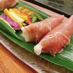 Emboca Karuizawa - 生ハムにギリ寿司