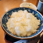 そば処 とう庵 - ご飯です。