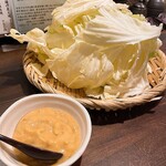 鳥きっちん 眞心 - おつまみキャベツ