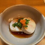 季節料理 よし野 - お通し（あん肝）