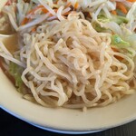 Kou rakuen - 塩野菜たんめんの麺