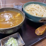 Teuchi Udon Fukuroya - 今回オーダーのカレーつけ南蛮（豚肉）