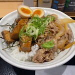 松屋 - 魯肉コンボ牛めし