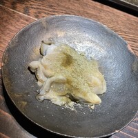 鮨ノ蔵 - 脱水牡蠣にとろろ昆布