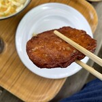 山越うどん - さつま揚げ