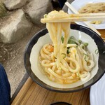 山越うどん - 頂きます