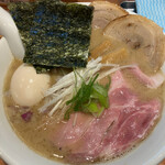 焼きあご煮干しらぁめん はなかぜ - 