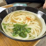 山越うどん - ・掛けうどん
