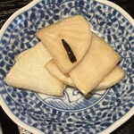 自然薯の里 - 大根の漬物✨