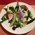 自然薯の里 - 本日の野菜セット✨前菜✨