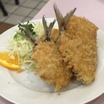 食事処 酒肴 浅草 水口 - あじフライ　530円