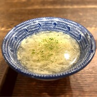 中華旬彩 森本 - 溶き卵のスープ