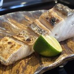 割烹 新多久 - 鰆の塩焼き