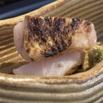 割烹 新多久 - のど黒１キロ炭炙り