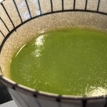 割烹 新多久 - 春菊の茶碗蒸し