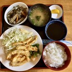 Oshokujidokoro Mimatsu - 若鶏天麩羅定食