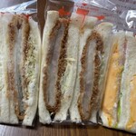 サンドイッチ工房 サンドリア - フィッシュ  トンカツ  Wエッグ