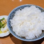 中華そば うえまち - ご飯