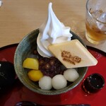 あんみつさん - クリームあんみつ