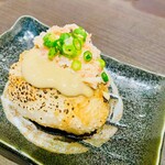 かに・海鮮居酒屋 かに新 - かにみそ焼きおにぎり