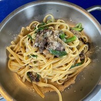 オッティモ・シーフード・ガーデン 新宿店 - 牛肩肉のフェットチーネ