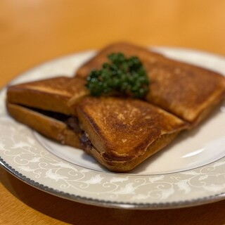 天のや - 料理写真:小倉トースト
