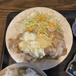Itoshima Shitori Kawa Kawayan - お肉柔らかくて美味しいタルタルソースたっぷり