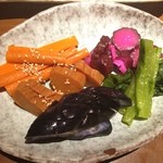 すしまみれ - お新香盛り合わせ