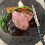 俺のフレンチ - 鴨胸肉のロースト