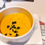 リストランテ フォレスタ・ヴェルデ - カボチャのポタージュ