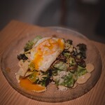 鉄板焼 天晴れ - 本日のサラダ