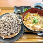 Karayoshi - 親子丼＆もり蕎麦セット