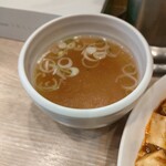 中華料理 一番 - 付属のスープ
