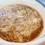 麺屋あらき竃の番人外伝 - ソースつけ麺のタレ^ - ^