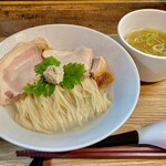 Chuuka Soba Nika - しじみ昆布水つけ麺（塩）   1150円