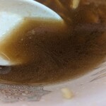 ラーメン二郎 - 小ラーメン　スープアップ