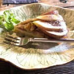 茶くら - イチジクのタルト500円