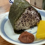 本場手打ち 八川そば - 麦お握り